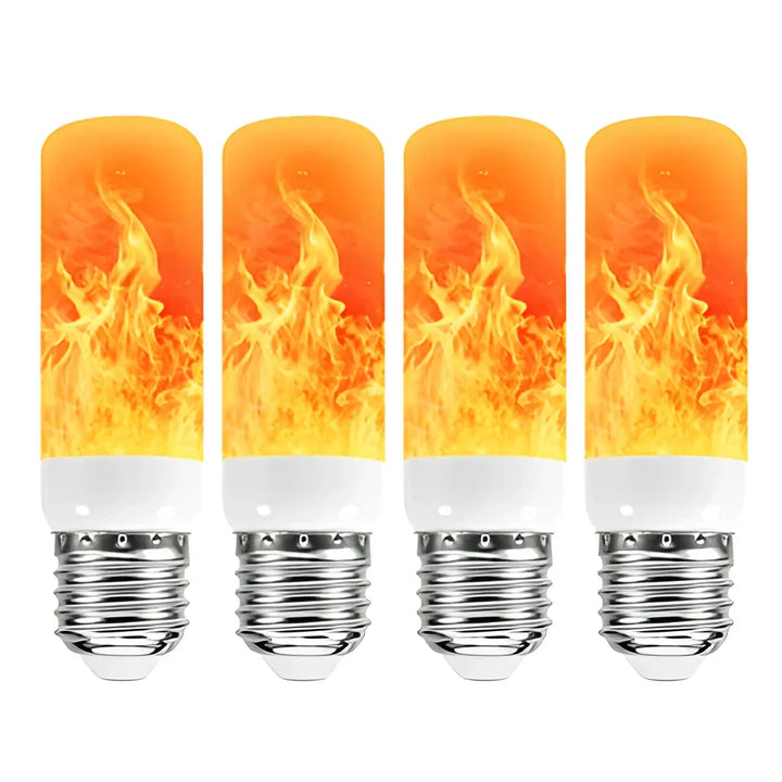 Luvikno | Flammeeffektlampe – 9W LED-lampe med realistisk flammeglød