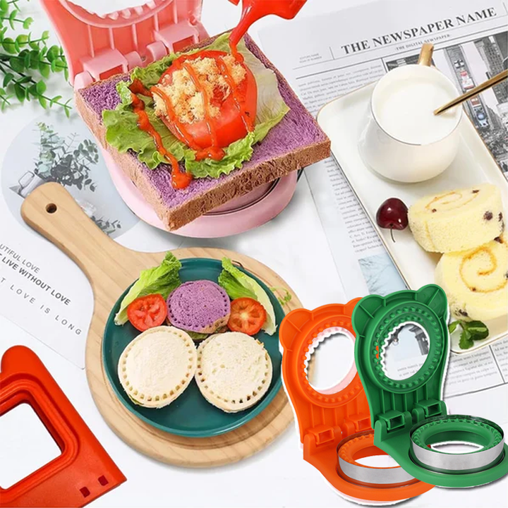Uncrustable Sandwich Cutter and Sealer | Luvikno