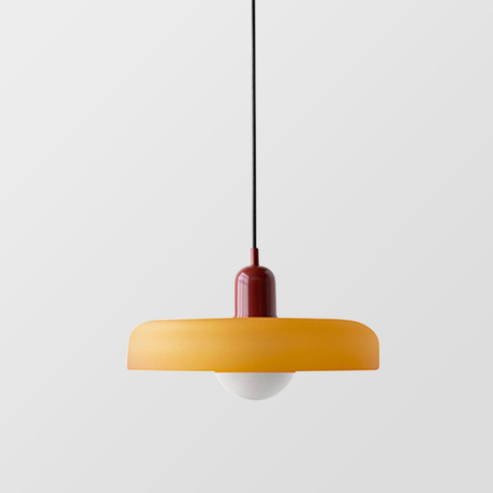 Farget glasspendellampe - BauLume | Luvikno