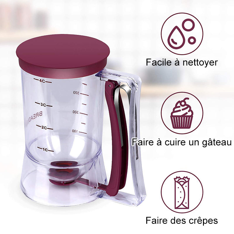 Intelligent Pannekake og Cupcake Røre Dispenser | Luvikno