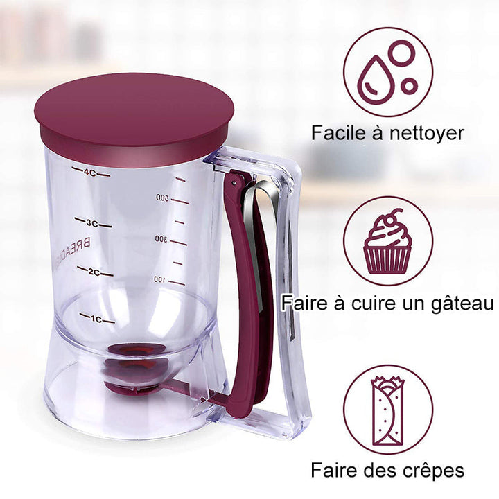 Intelligent Pannekake og Cupcake Røre Dispenser | Luvikno