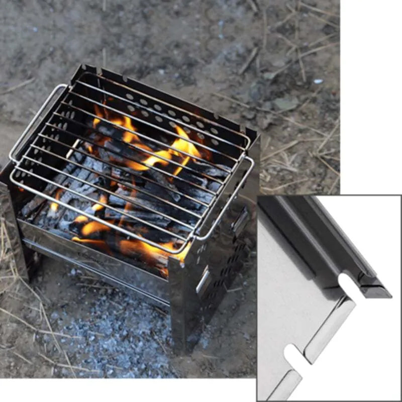 Bærbar BBQ Grill Sett | Luvikno
