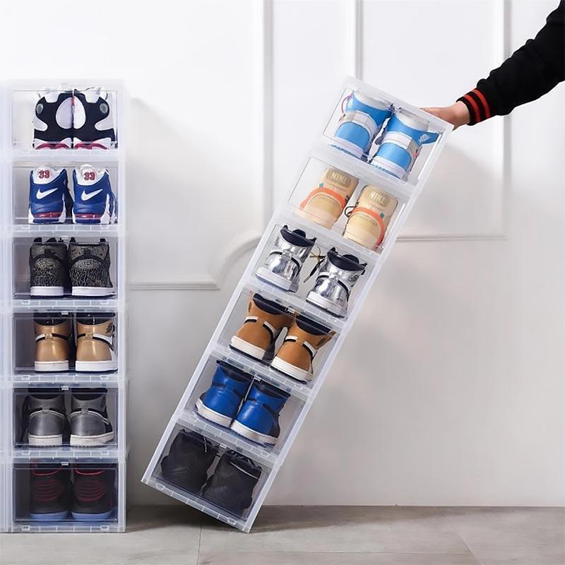Foldbar skoeske lagringsboks, 6PCs | Luvikno