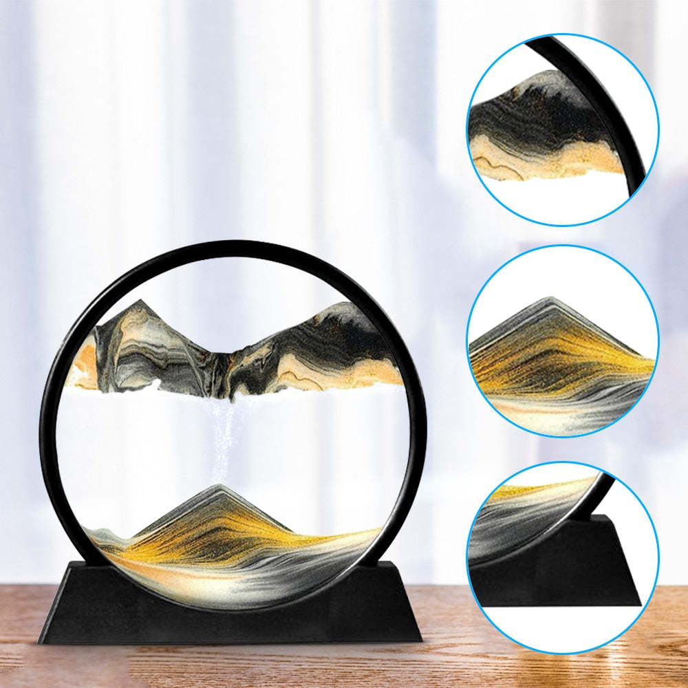 3D Landskap av Dyp Havtimeglass | Luvikno