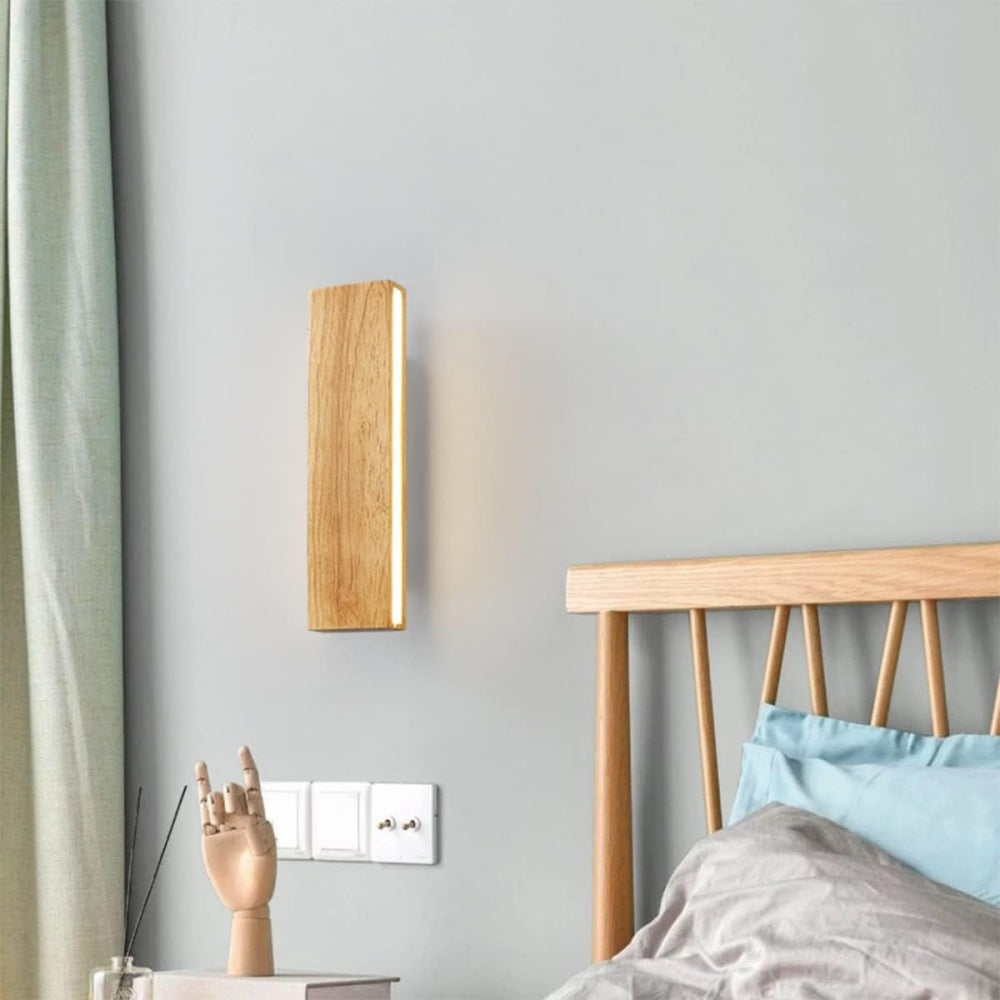 Vegglampe med roterbar tre LED-design Luvikno