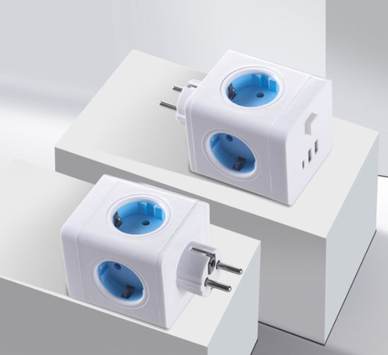 Strømuttak kube 5-i-1 | Luvikno