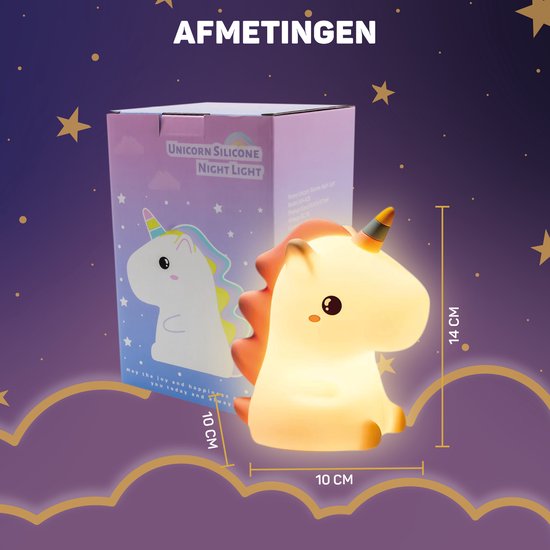 Unicorn Nattlys - DreamCrest | Luvikno