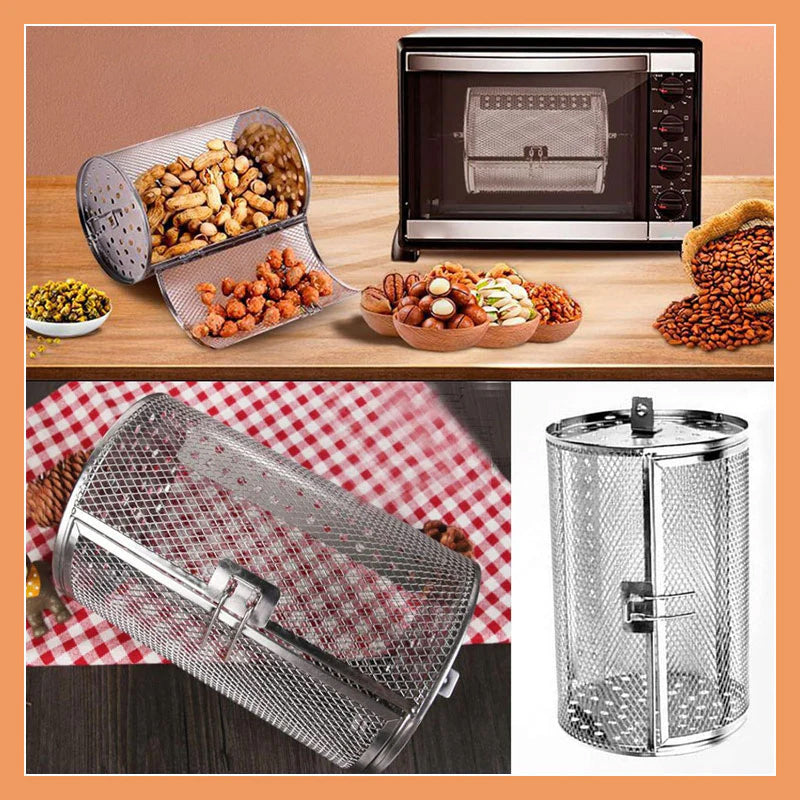 Rustfritt stål roterende grill | Luvikno