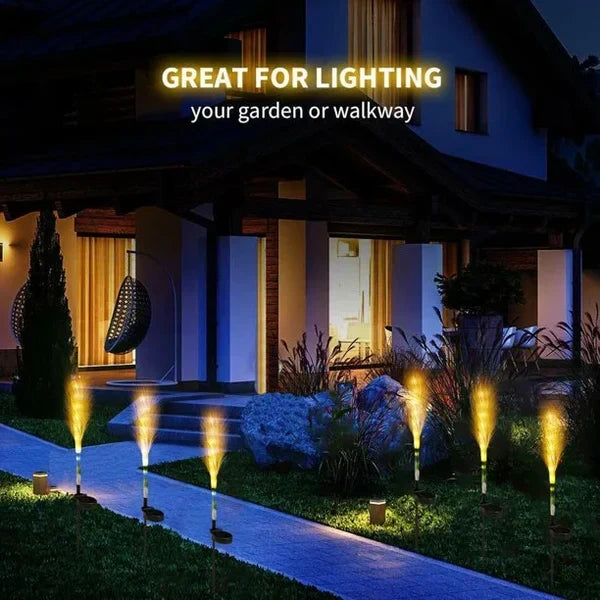 Dekorativ Rattan Hagebelysning - SunReed | Luvikno