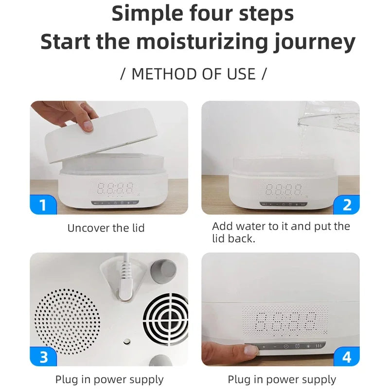 3in1 Mist Tune Air Luftfukter Luviknouetooth Høyttaler | Luvikno