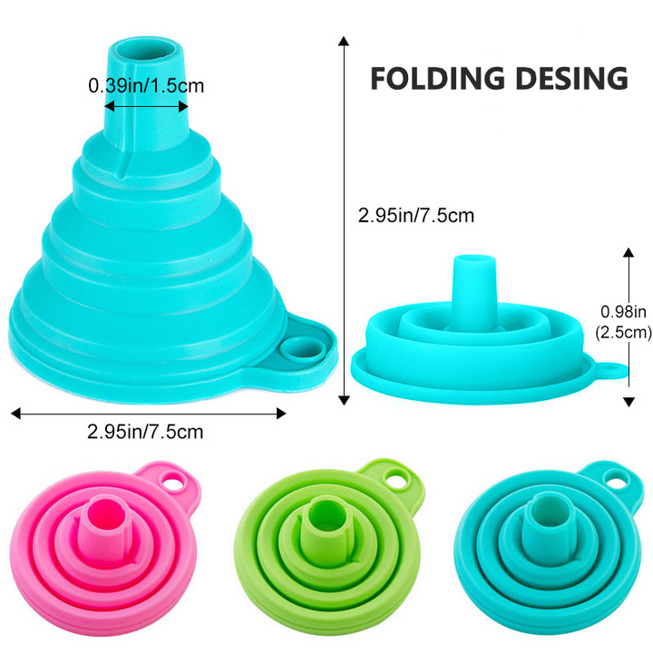Silicone Folding Funnel | Luvikno