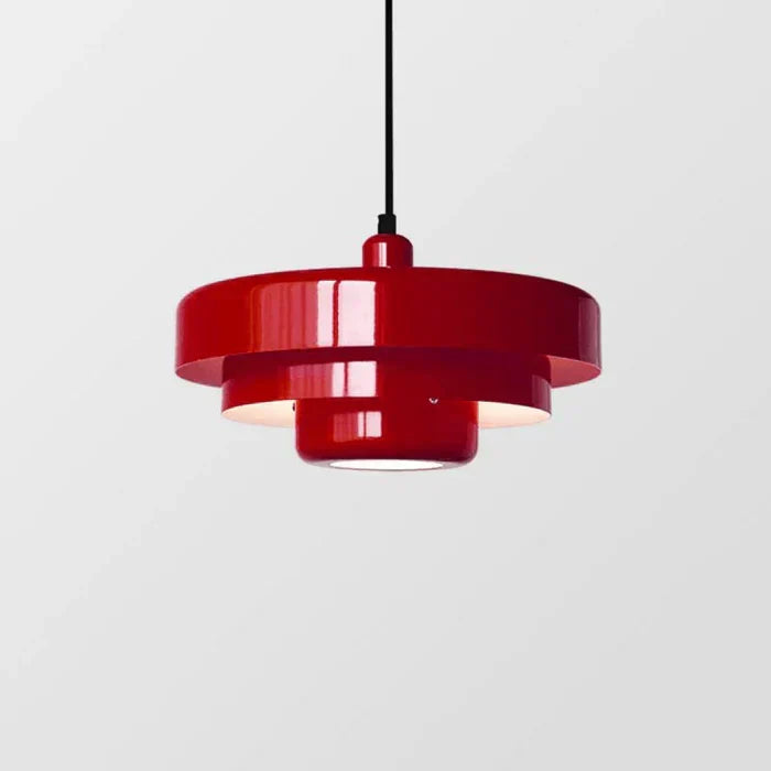 Vintage LED-Pendellampe | Flerlags metall i nordisk design | Fler farger