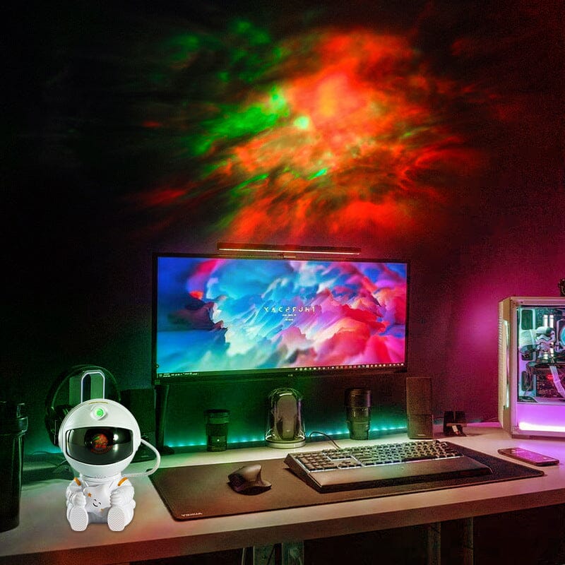 Astronaut Stjernehimmel Prosjektor Lampe | Luvikno