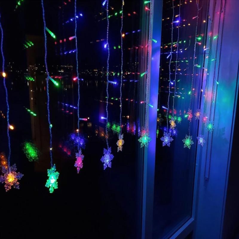 Dekorative LED Snøfnugg Lys | Luvikno