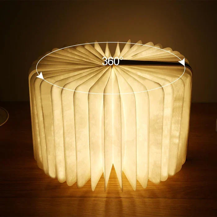 Luvikno | BookGlow LED Boklys - Stilfull belysning med en kreativ vri