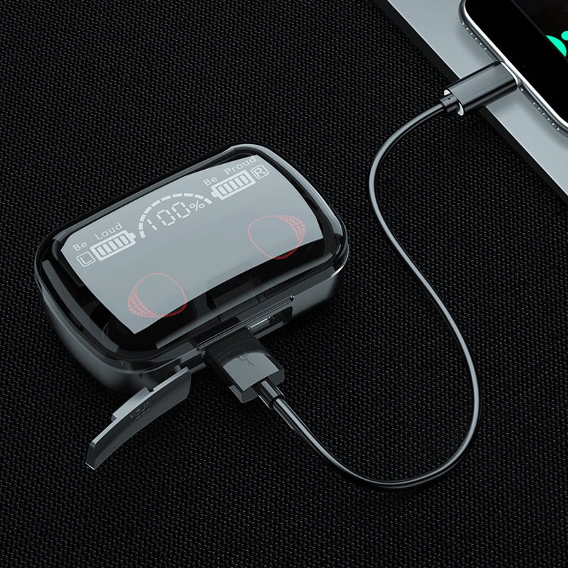 Luvikno | TWS Bluetooth 5.1 Stilige trådløse Bluetooth-hodetelefoner