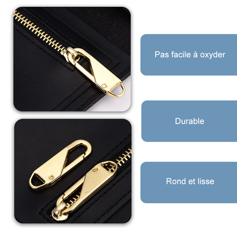 Universell metallszip-hode | Luvikno