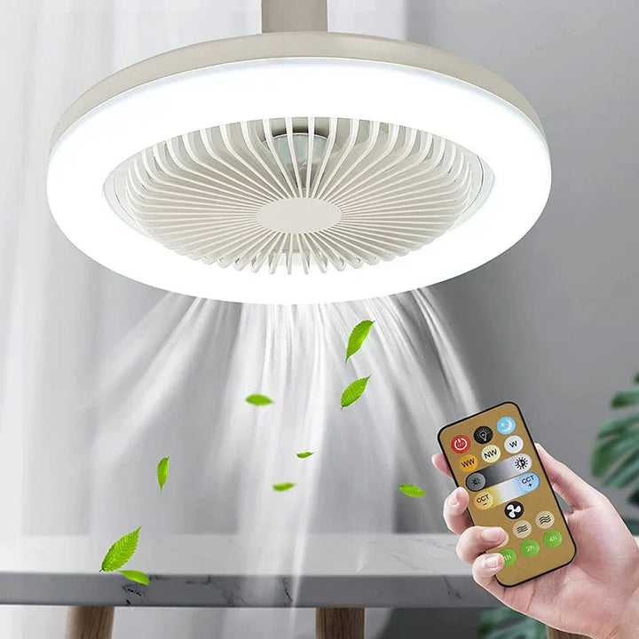 CoolLight Takvifte - Stilfull Vifte med LED Belysning Luvikno