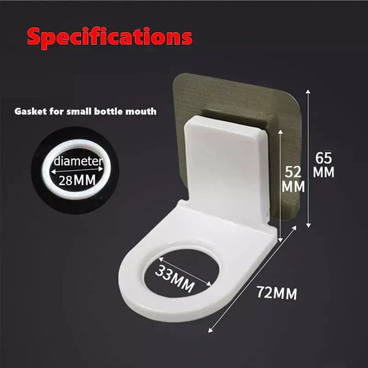 Shampoo & Sanitizer Adhesive Sticky Holder Luvikno