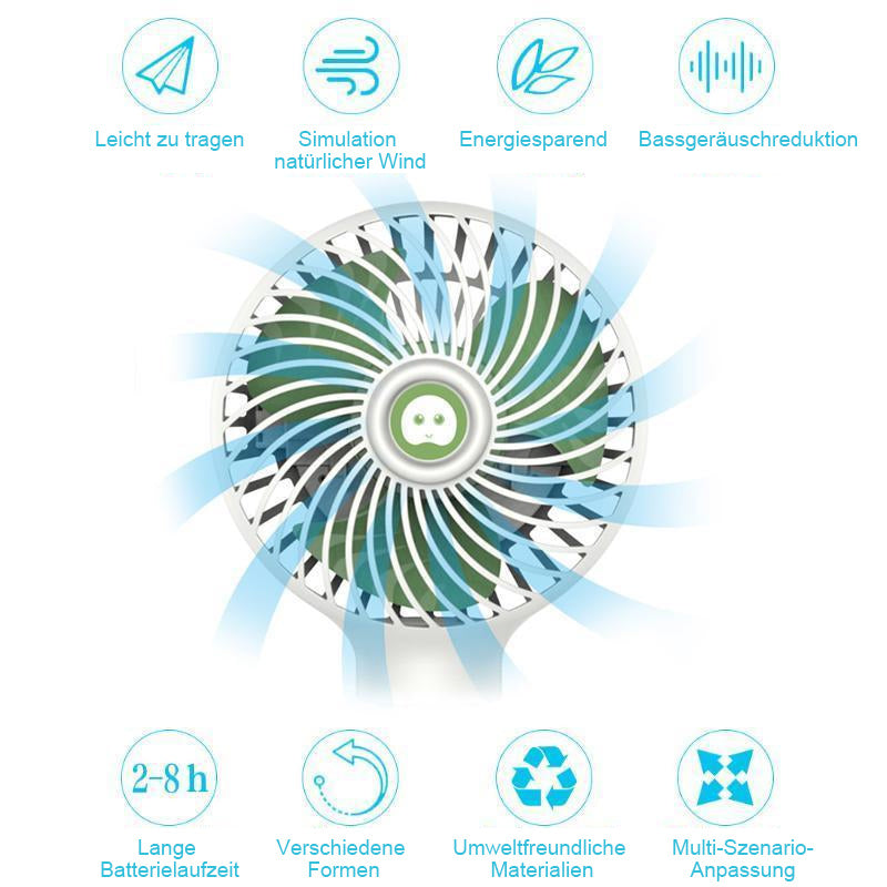 Mini Deformable Portable Fan | Luvikno