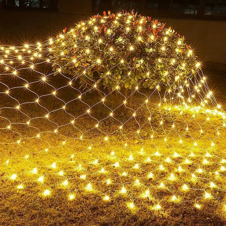 Solar Fishnet Light | Luvikno