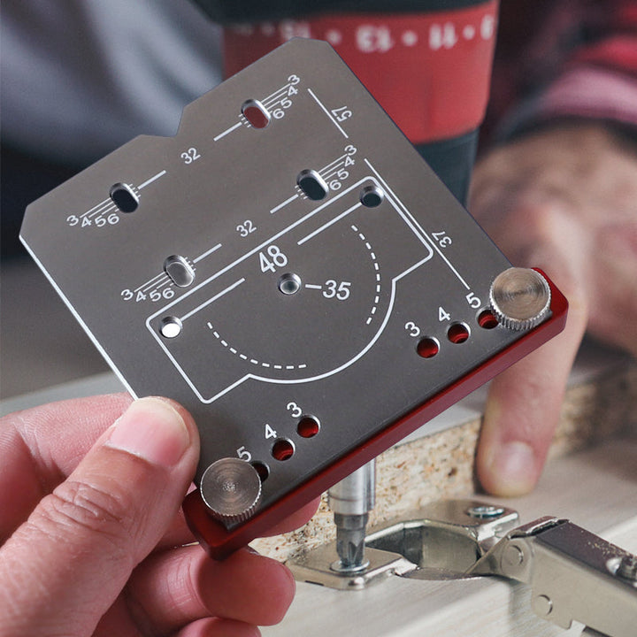 35 mm Hengsel Punch Locator | Luvikno