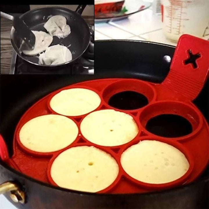 Non-stick silikon pannekakeform ring | Luvikno