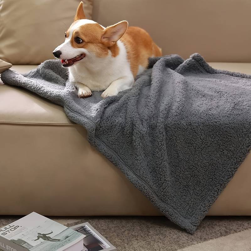 Myk valpepledd – SnuggleFur fleece Luvikno
