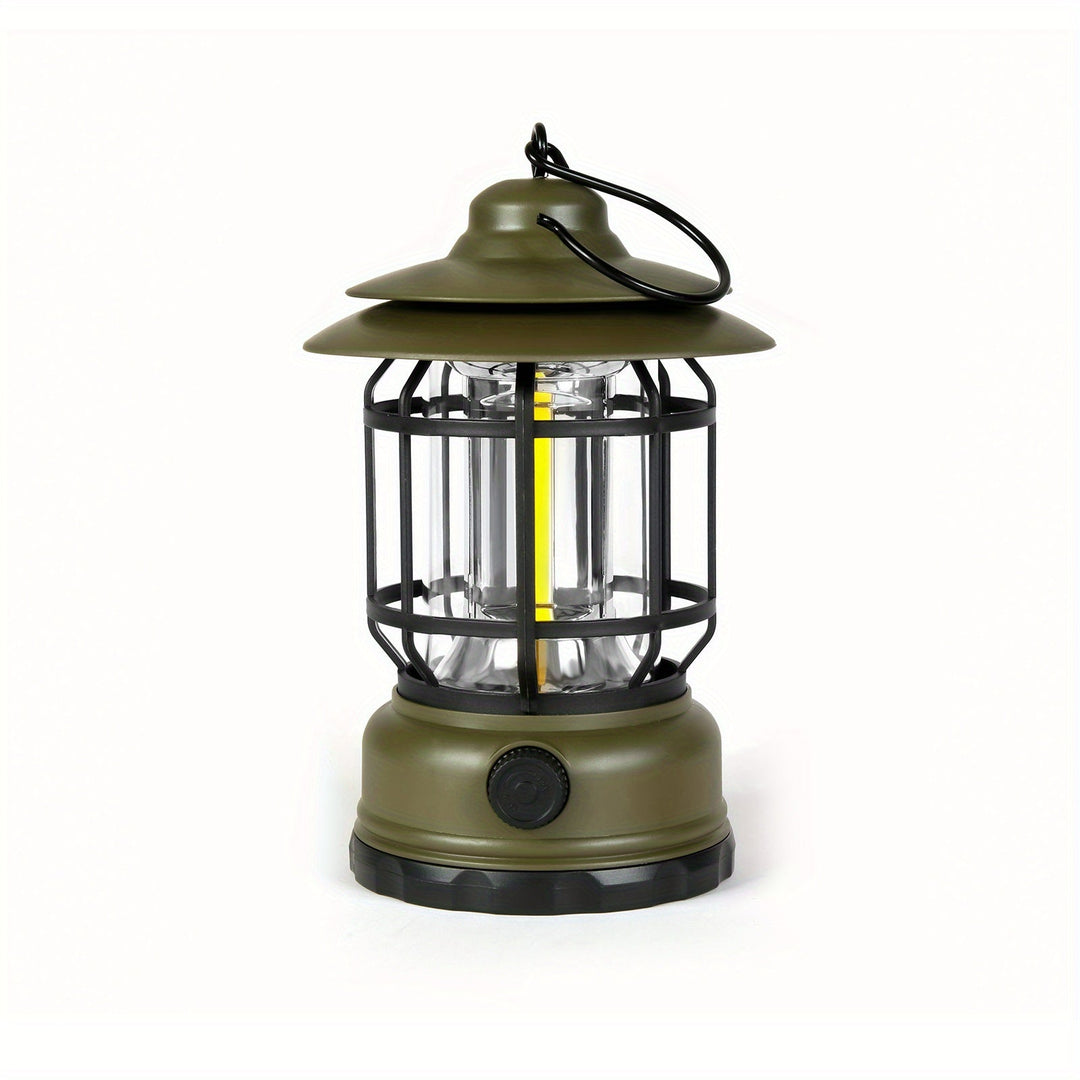 RetroGlow Lampe – Dimmbar Oppladbar LED Utendørsbelysning | Luvikno
