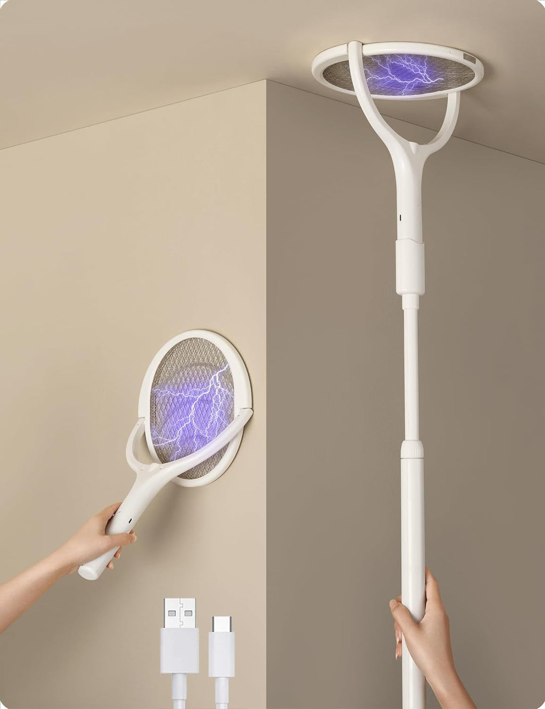 Luvikno | Fleksibel Flue Rackett - Oppladbar Elektrisk Fluesmekker