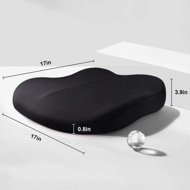SitComfort Ergonomisk Setekube for Bil og Kontor – Bedre Setehøyde og Holdning | Luvikno