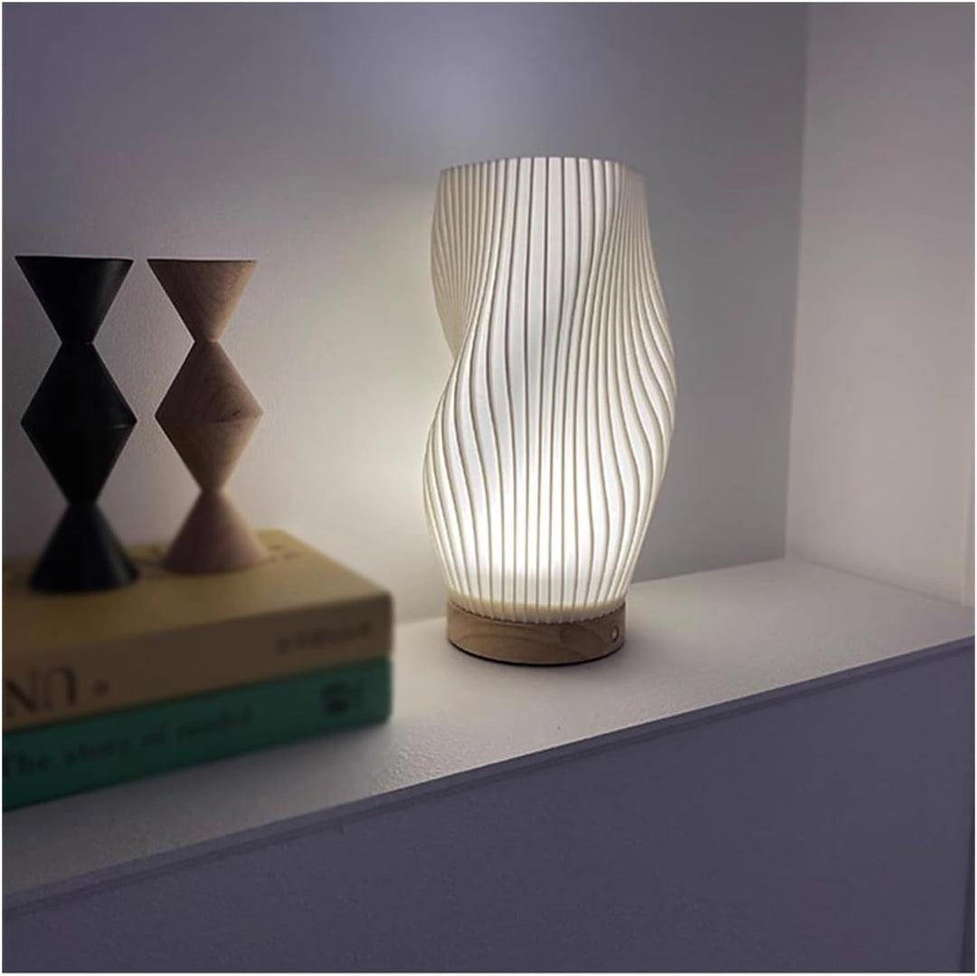 Bølgete Ambient Lampe - Sofia | Luvikno
