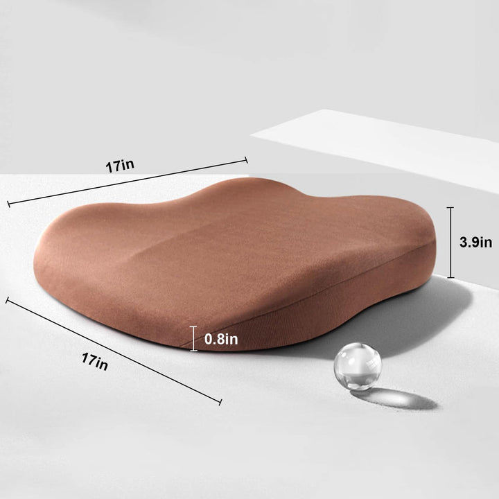 SitComfort Ergonomisk Setekube for Bil og Kontor – Bedre Setehøyde og Holdning | Luvikno