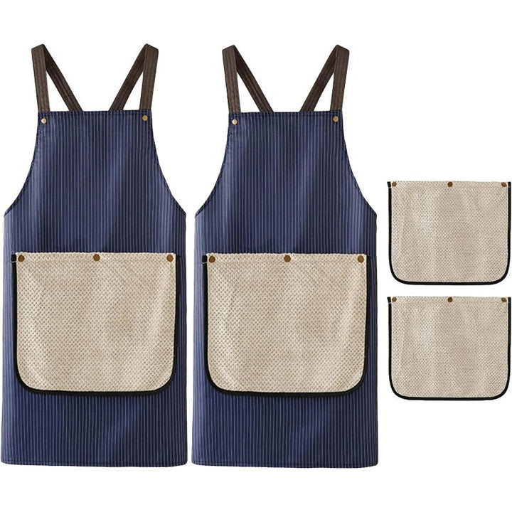Cross Back Work Apron Luvikno