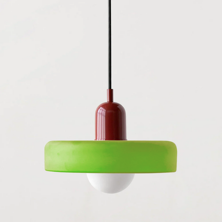 Farget glasspendellampe - BauLume | Luvikno