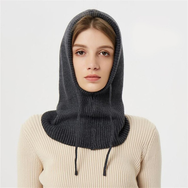 Cashmere Vinter Strikket Lue Luvikno