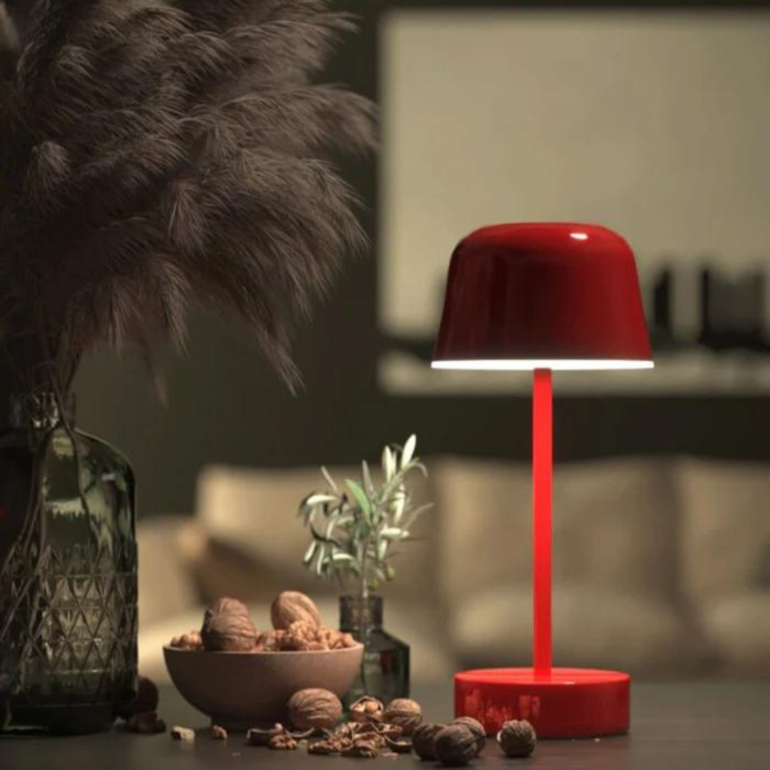 Luvikno | Elegant Justerbar Bordlampe med 3 Lysfarger