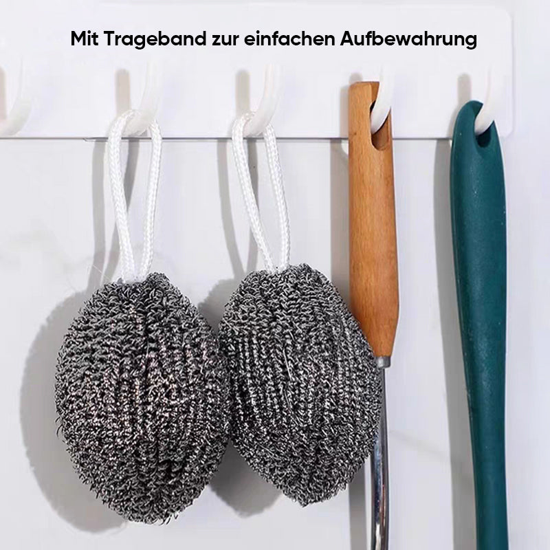Wire dishwashing ball with carrying strap | Luvikno