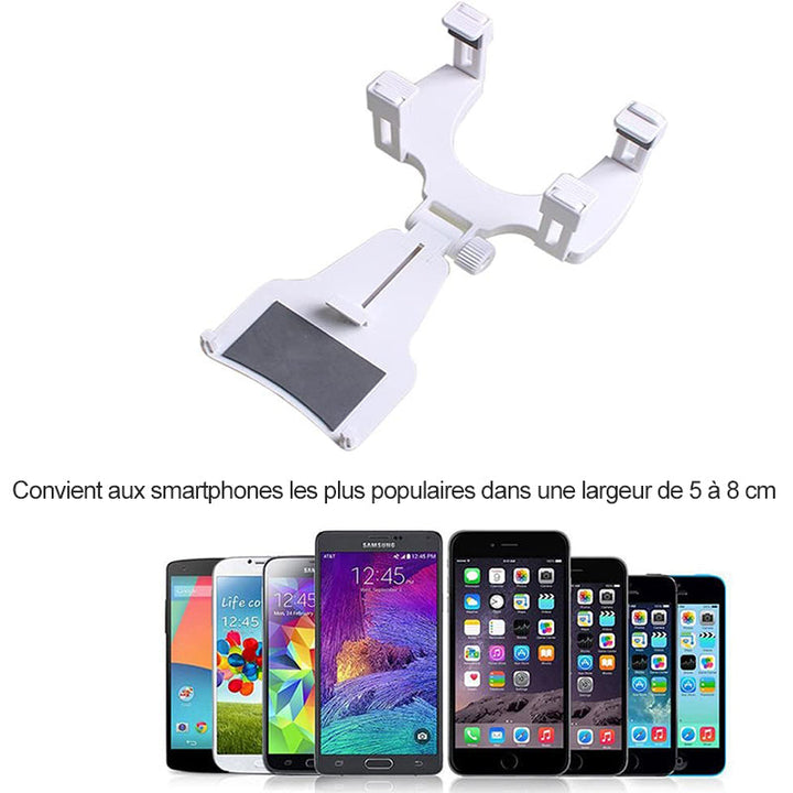 Bilbakkspeil Telefonholder | Luvikno