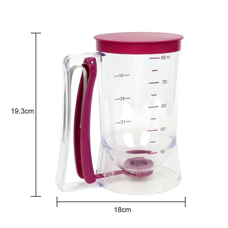 Intelligent Pannekake og Cupcake Røre Dispenser | Luvikno