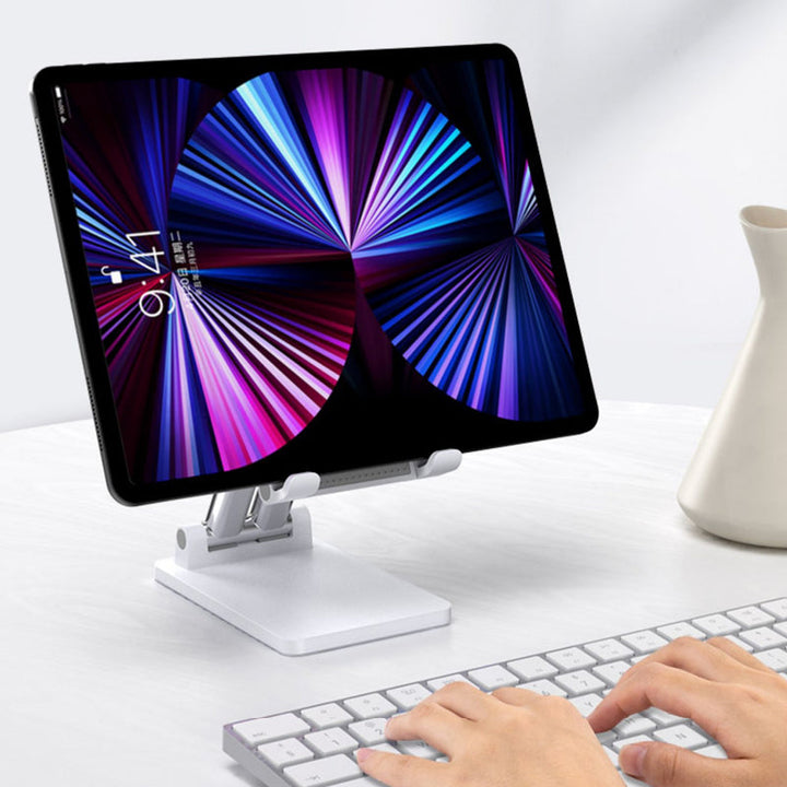 Luvikno | Justerbar Ergonomisk Sammenleggbar Tablet/Telefon Stativ