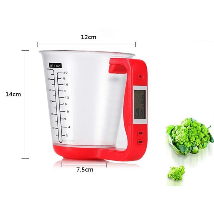 Balance de Tasse à Mesurer de Cuisine | Luvikno