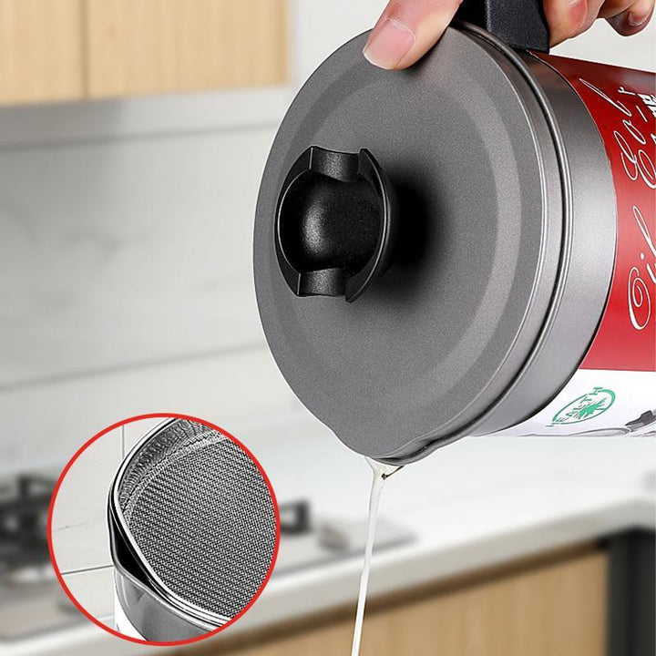 Rustfritt stål kjøkkenolje filter | Luvikno