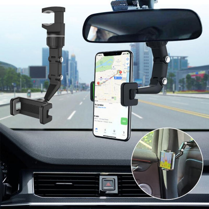 Multifunksjonell telefonholder for speil | Luvikno