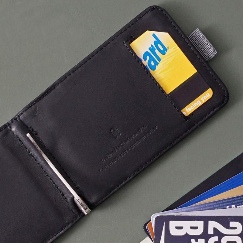 Men's Extra Thin Leather Wallet | Luvikno
