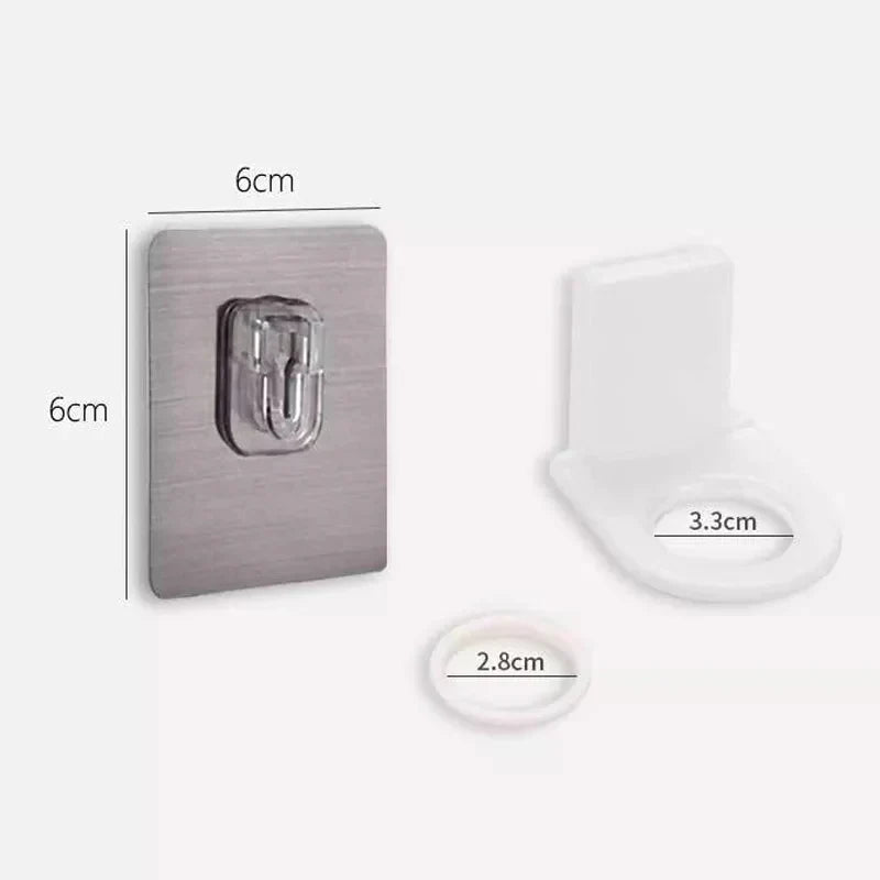 Shampoo & Sanitizer Adhesive Sticky Holder Luvikno