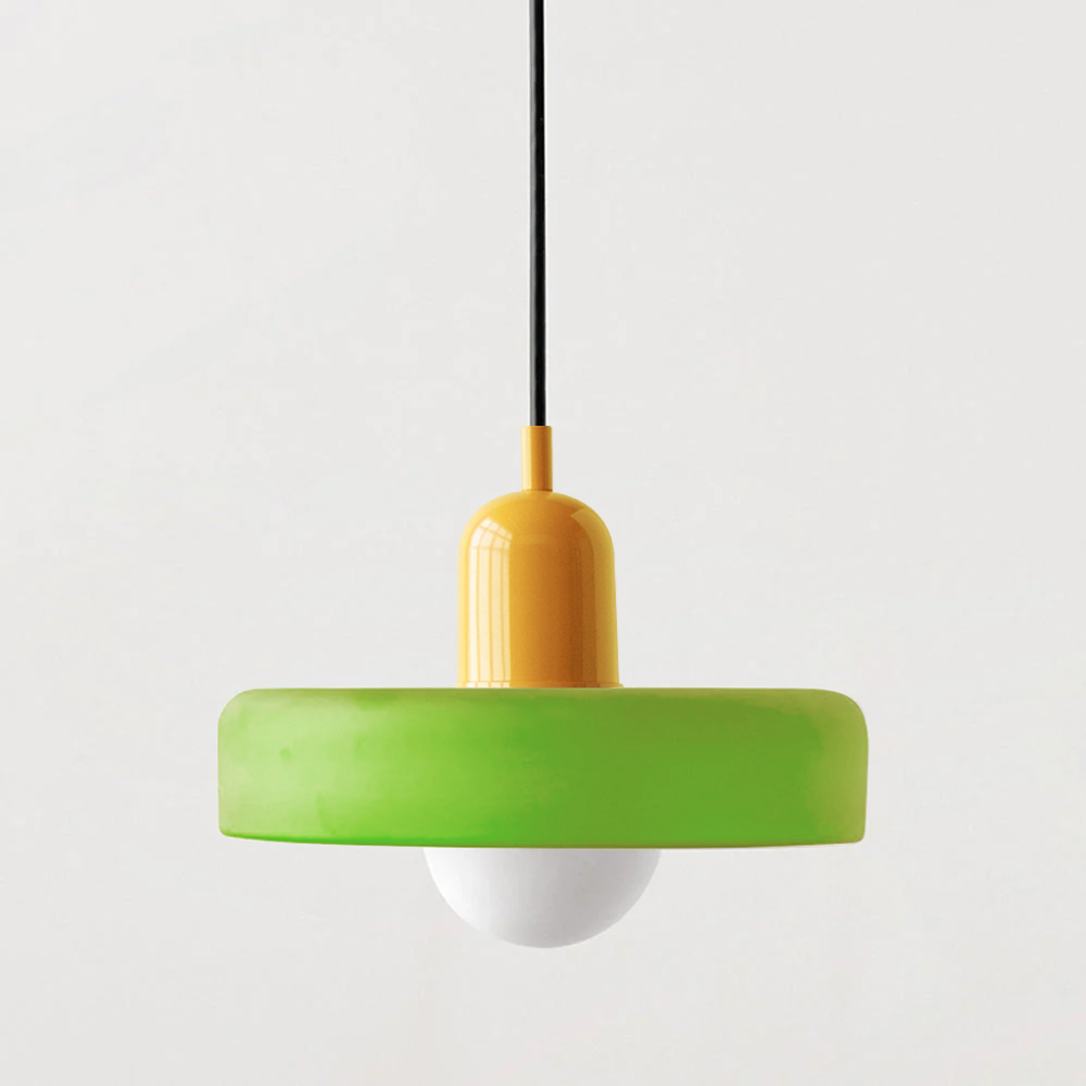 Luvikno | Bauhaus Farget Glass Pendellampe