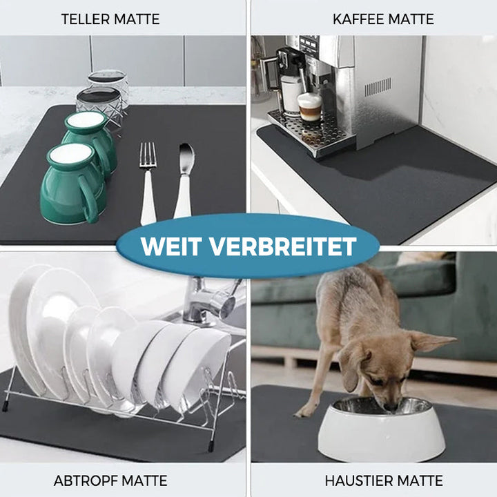 Luvikno | Super absorberende tørkematte for kjøkkenet