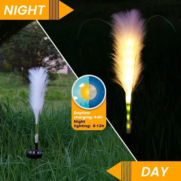 Dekorativ Rattan Hagebelysning - SunReed | Luvikno