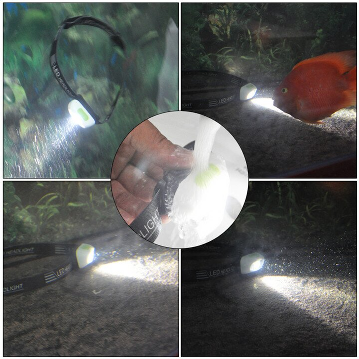 Vanntett LED hodelykt | Luvikno